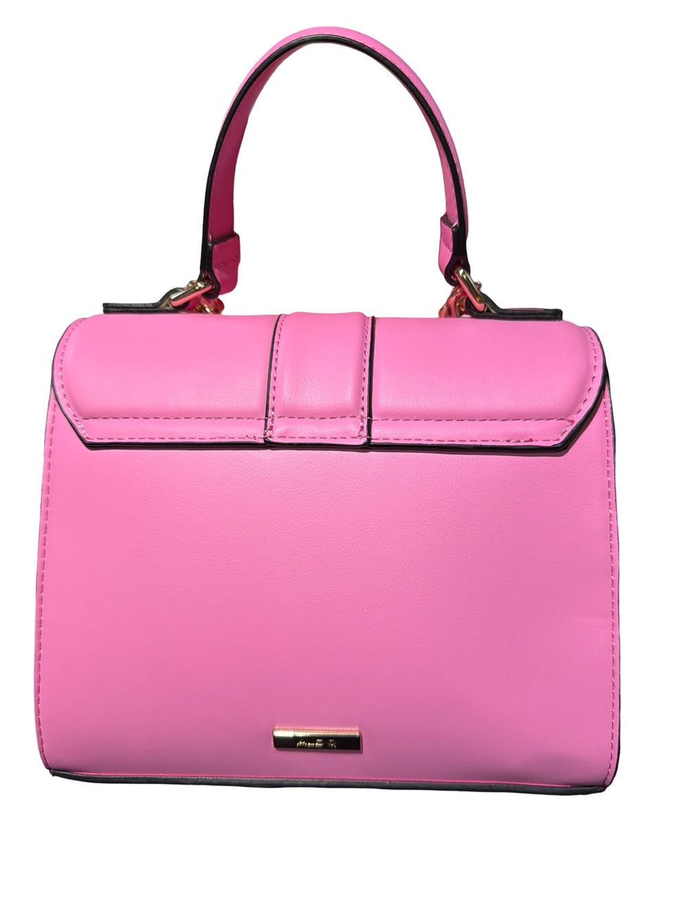 ALDO NWT Stunning Pink Chain-Accent Top Handle Concert See Through Bag ( P261) - Picture 3 of 10